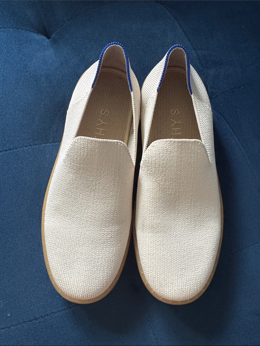 Rothy’s Slip-On Sneakers in Light Cream - 6.5